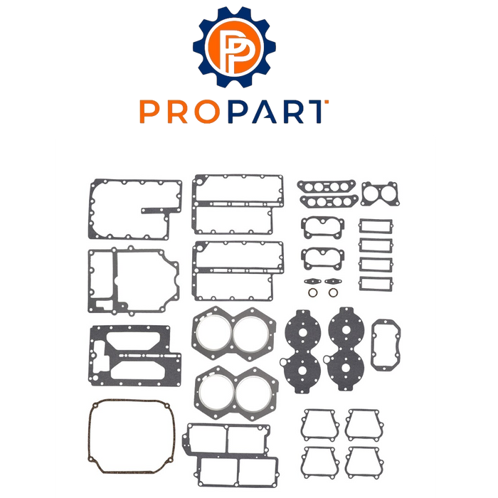 Powerhead Gasket Kit for 1977-1992 Johnson Evinrude V4 Crossflow Replaces Johnson Evinrude P/N 439085 777398 391300 389556 Also Replaces Sierra 18-4303-1 and GLM 39080