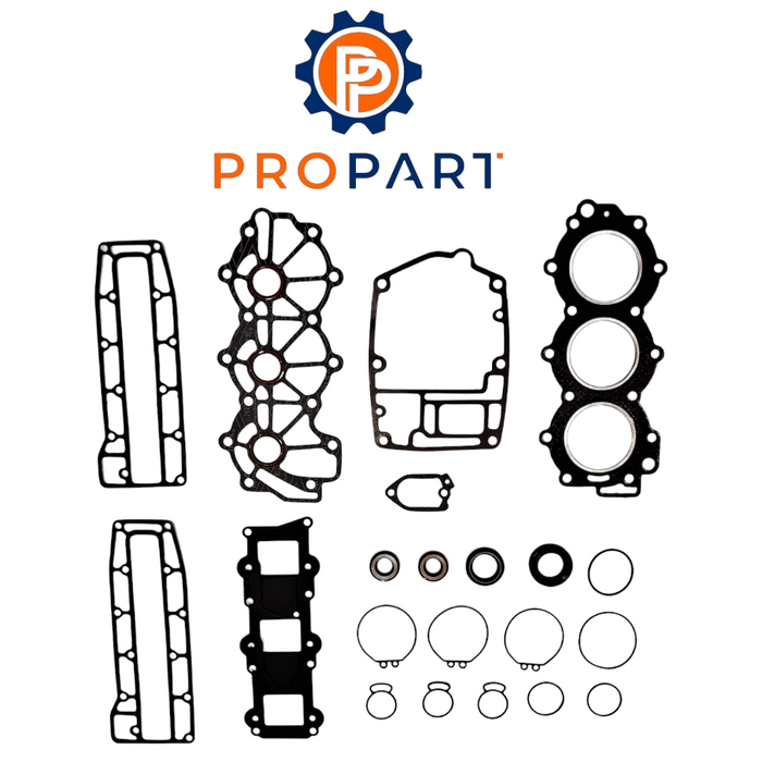 Power Head Gasket Kit for Yamaha Outboard 30 HP 30ELG 30MSHS Replaces Part Number 6J8-W0001-00-00 / 6J8-W0001-01-00 / 6J8-W0001-A1-00 / 6J8-W0001-A2-00